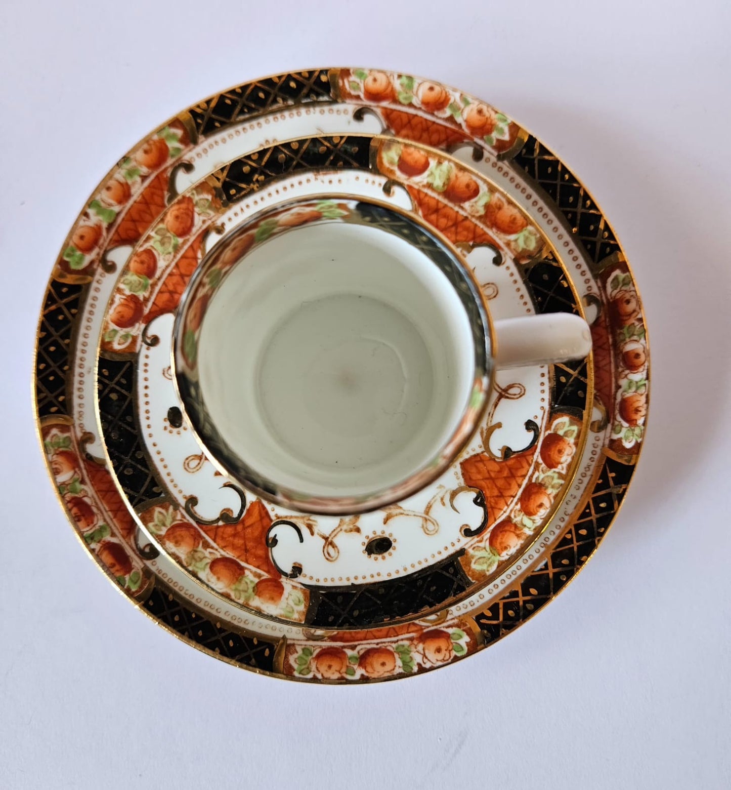 Antique Sutherland (1920s) Fine Bone China IMARI 14 pieces coffee set
