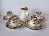 Antique Sutherland (1920s) Fine Bone China IMARI 14 pieces coffee set