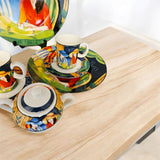 Vintage Verdi Cafe Paris tea set for 4 people c.1990