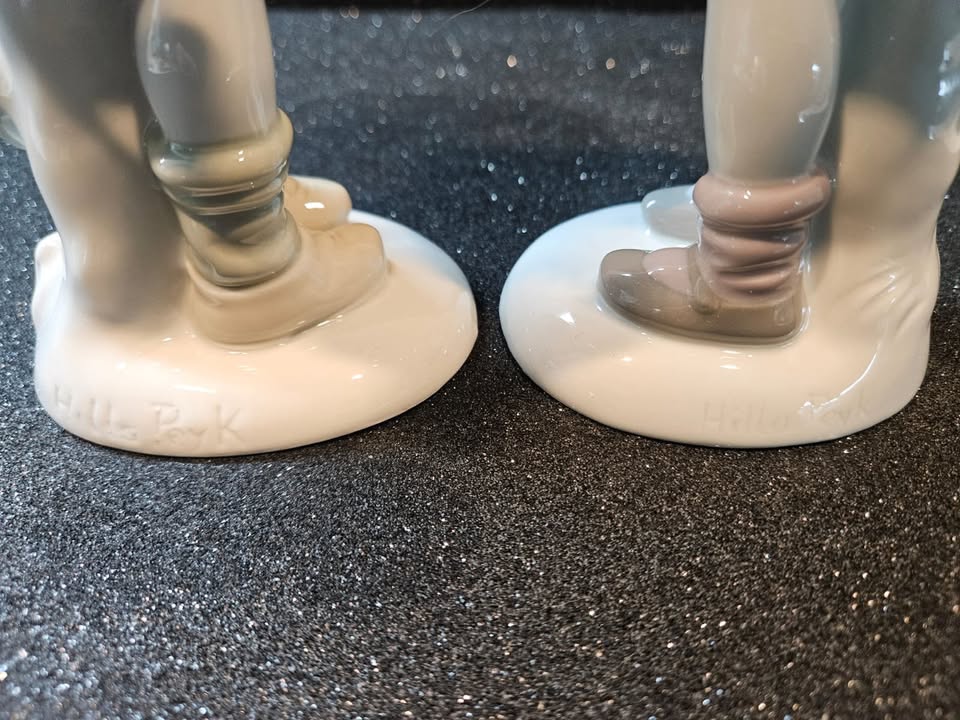 Vintage German Wagner & Apel porcelain figurines