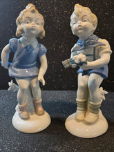 Vintage German Wagner & Apel porcelain figurines