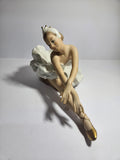 Vintage Wallendorf 1764 Porcelain Swan Ballerina Figurine #1690 Germany