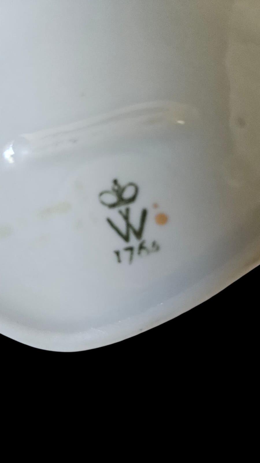 Rare Wallendorf Ballerina Figurine Porcelain GDR East Germany 1764