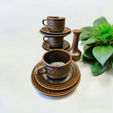 Wedgwood "Pennine" 19pc Coffee set & 4 dessert bowls c.1960s