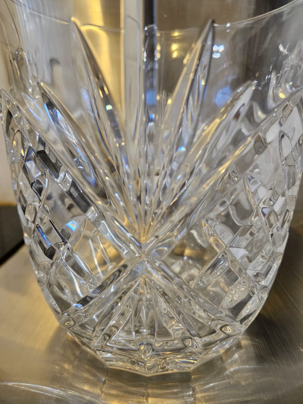 Godinger Crystal Dublin Champagne Bucket Blown Glass Shannon Collection