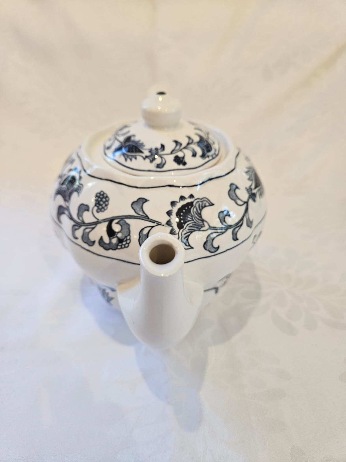 Ming Tree Blue Double Phoenix backstamp 27 pieces Tea Set by Nikko