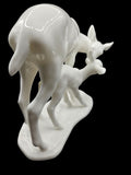 Limited Edition Noritake Mother's Day deer and young figurine 1974