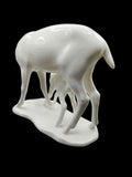 Limited Edition Noritake Mother's Day deer and young figurine 1974