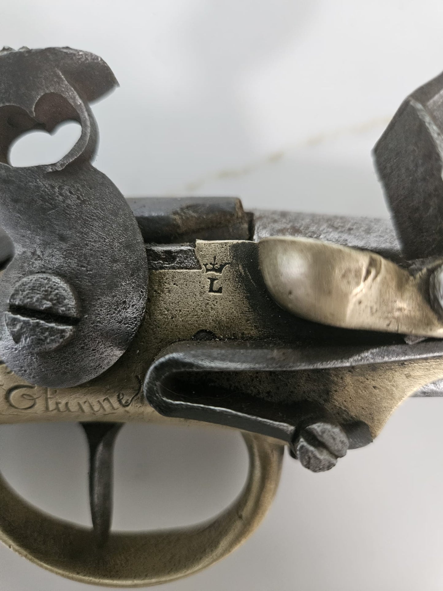 French M-1777 Flintlock Cavalry Pistol