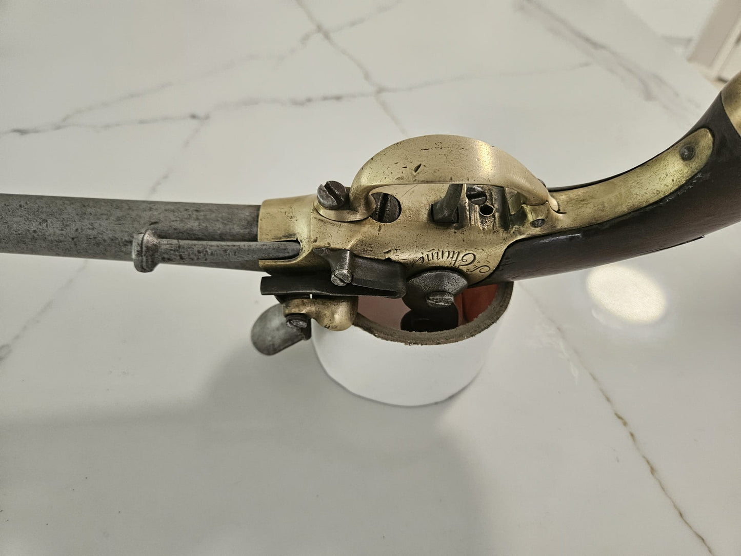 French M-1777 Flintlock Cavalry Pistol