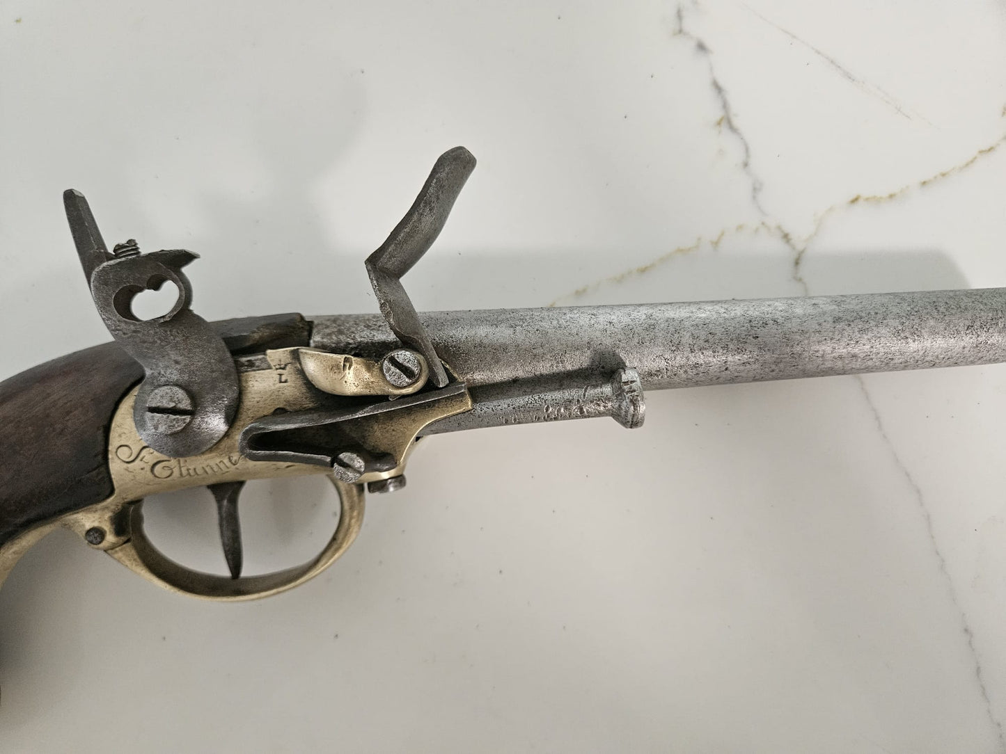 French M-1777 Flintlock Cavalry Pistol