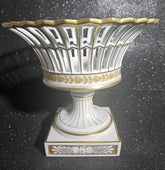 Empire gilt reticulated pedestal basket 19th Century Style - Portugal