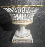 Empire gilt reticulated pedestal basket 19th Century Style - Portugal