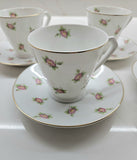 4 x duos Scattered Roses & Rosebuds - N2329 by Noritake- Rare find