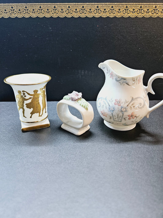 Les "petits d'Aline" range. Lot of 3 mini vintage objects.