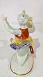 Hollohaza Hungary Porcelain "Aladdin On A Magic Carpet" Figurine