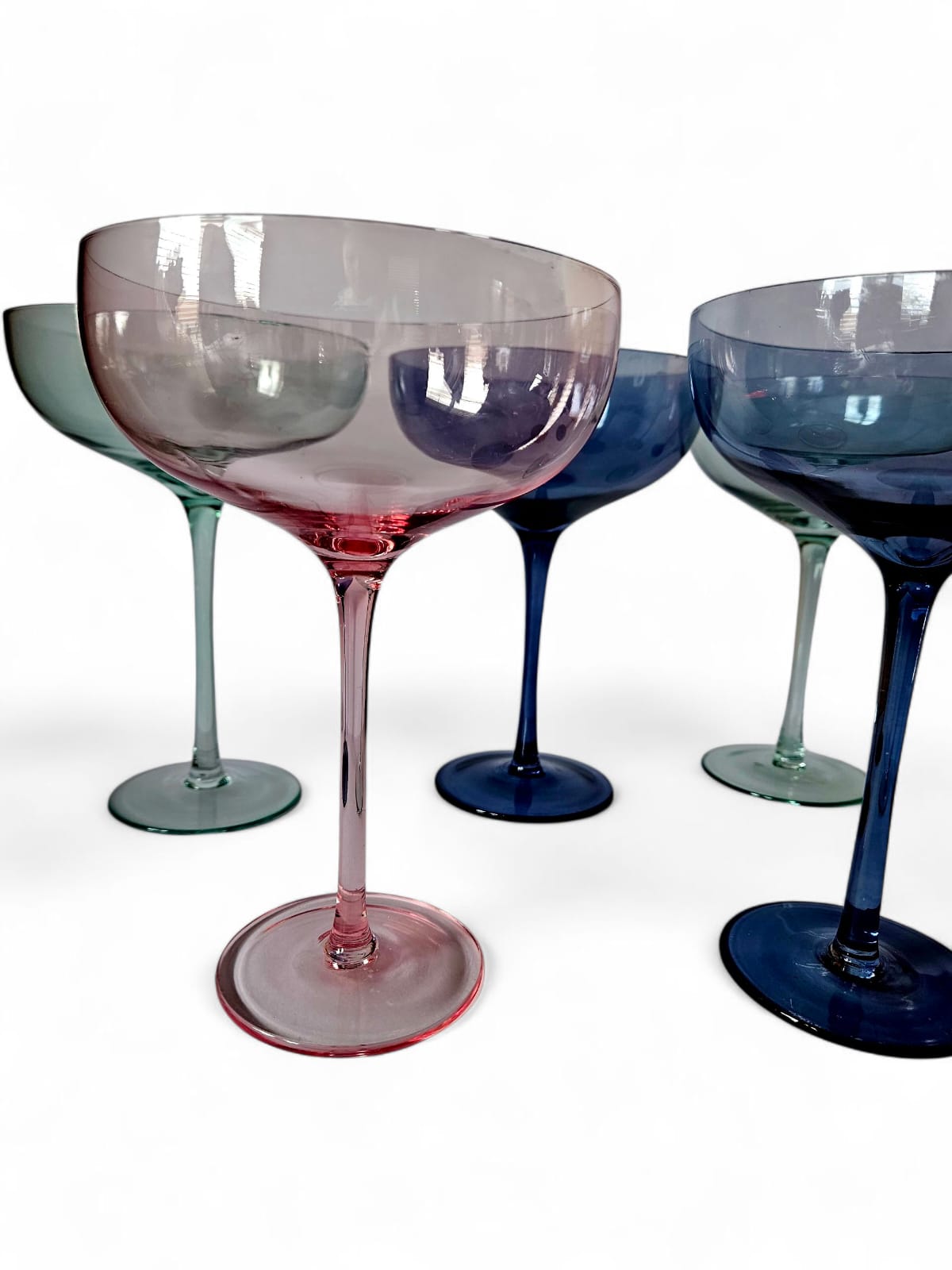 7 x Arlequin XXL cocktail glasses
