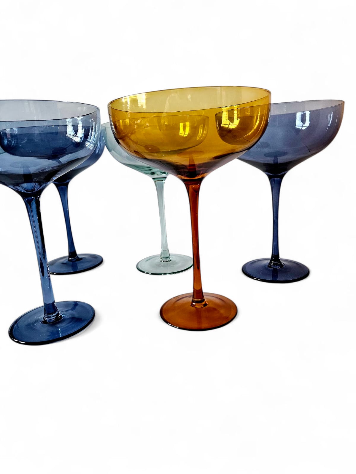 7 x Arlequin XXL cocktail glasses