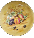 Aynsley Orchard gold large fruit bowl Limited Edition Millennium Nations 1999-2000