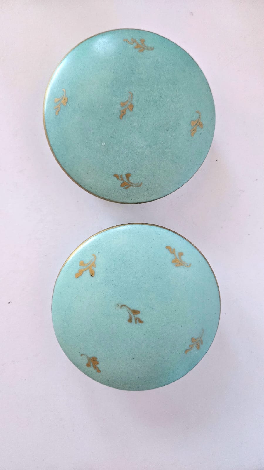 Antique hand-painted Limoges porcelain bathroom/dresser set