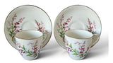 2 x Royal Doulton Bell Heather pattern tea duos | H4840