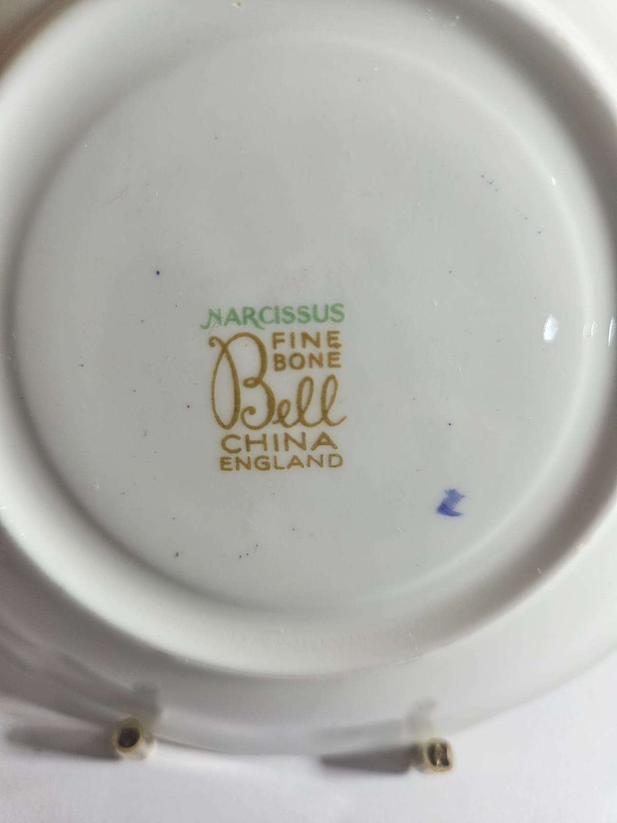 Vintage BELL China "NARCISSUS" (Blue) bone china tea-set 23 pieces