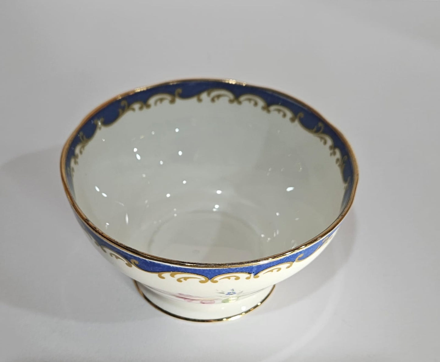 Vintage BELL China "NARCISSUS" (Blue) bone china tea-set 23 pieces