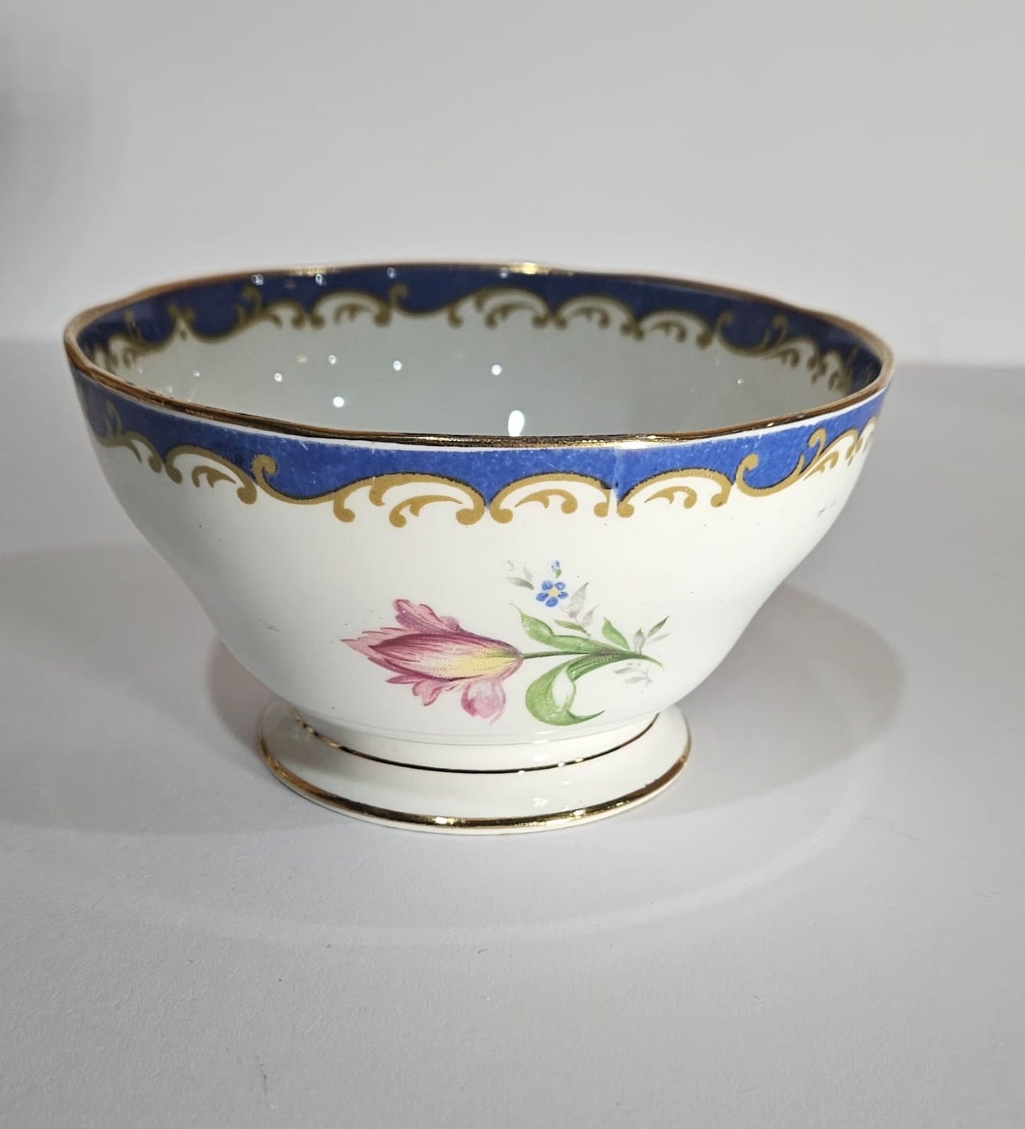 Vintage BELL China "NARCISSUS" (Blue) bone china tea-set 23 pieces