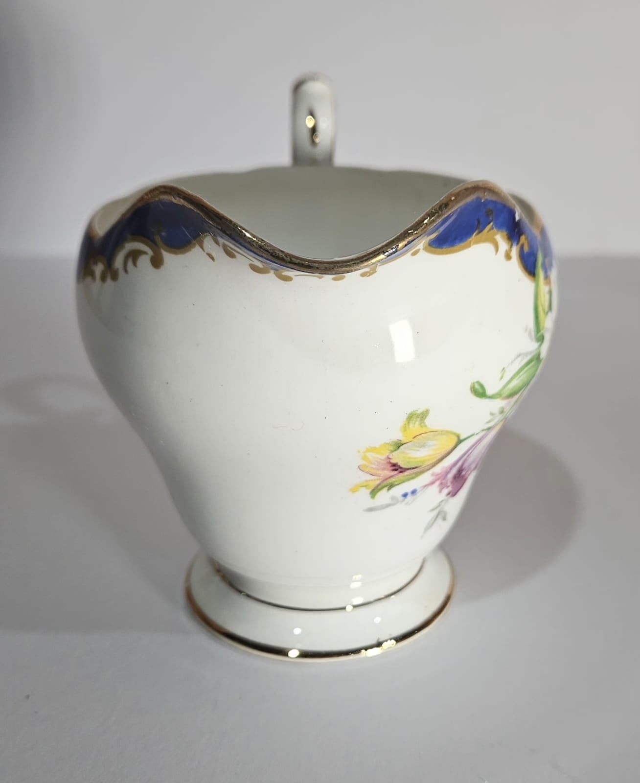 Vintage BELL China "NARCISSUS" (Blue) bone china tea-set 23 pieces