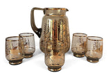 Bohemia Czech Smoke MCM Gold Leaf & fish Lemonade set, 6 pcs
