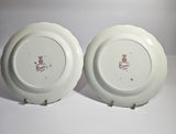 2 x Booths “Fresian A8022” Salad Plate – Cobalt Blue – England c.1930