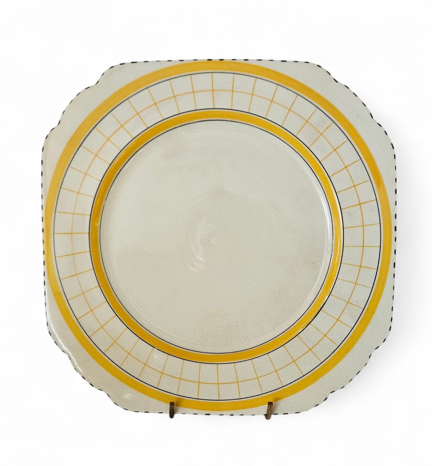 1950s Vintage Cottage Yellow British Anchor Pottery 18 pcs teaset