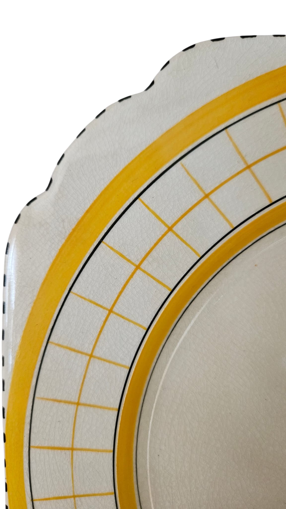 1950s Vintage Cottage Yellow British Anchor Pottery 18 pcs teaset