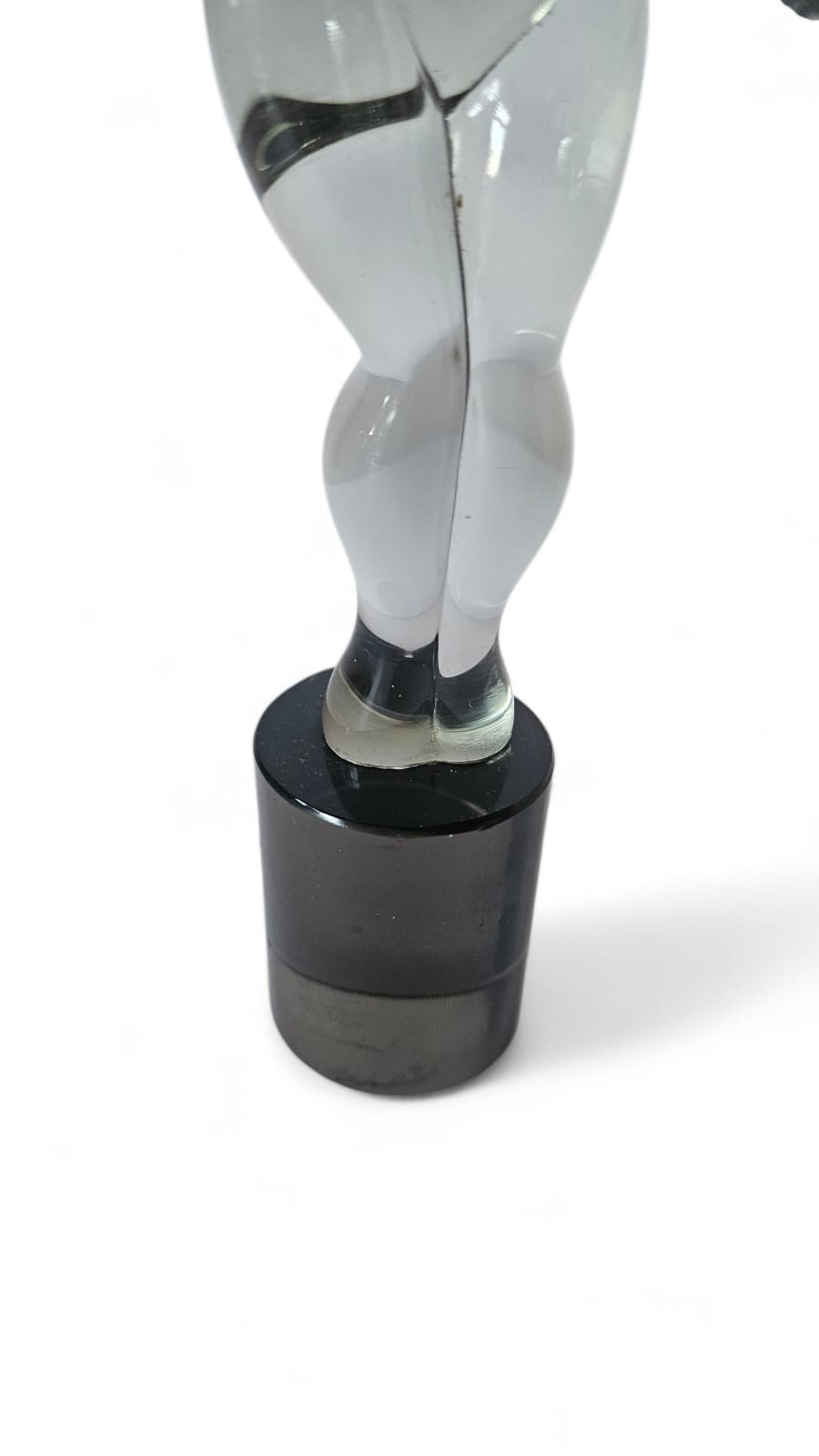 Murano Glass figure of a Javelin thrower by Cedenese House