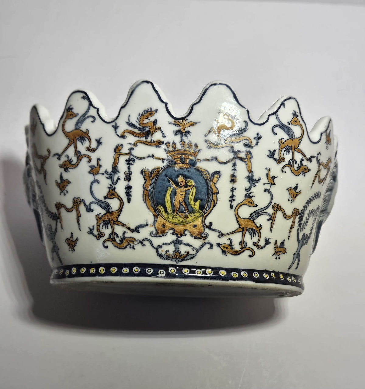 Chinese Monteith Lion Head Vintage Bowl c.1930-40