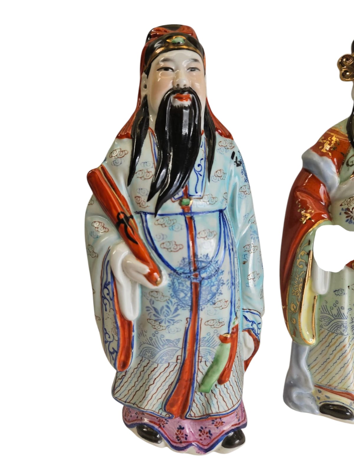 Sanxing 福祿壽三星 Chinese Gods of Three Stars - 22cm Figurines