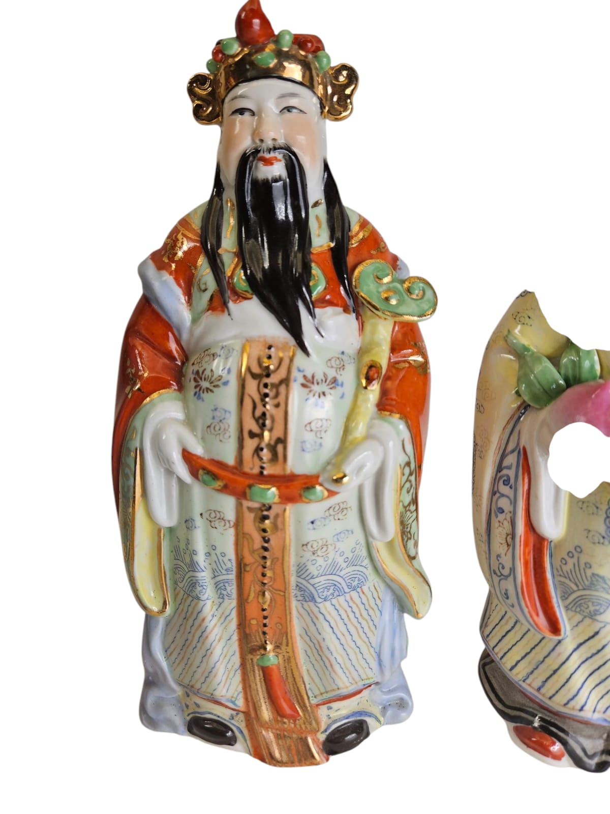 Sanxing 福祿壽三星 Chinese Gods of Three Stars - 22cm Figurines