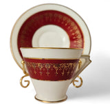 4 x Antique Coalport porcelain Coffee cups (Duos) circa 1925