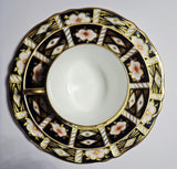 Royal Crown Derby Imari 2451 Trio - Cup, Saucer, Side Plate circa 1913