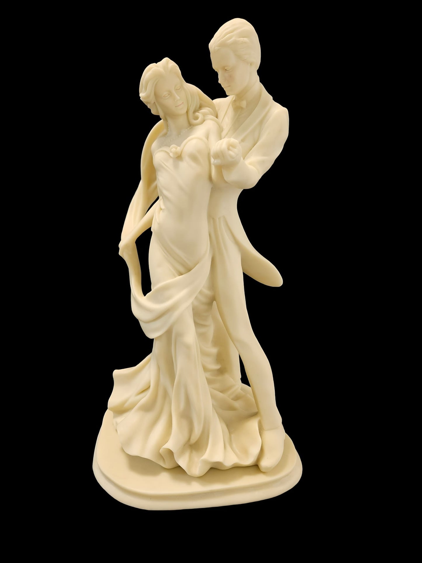 Romantic Couple of Dancers, Valentino Collection Made in Italy - 43cm