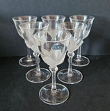 Cristal D'Arques Port Glasses 11.5cm, JG Durand FLORENCE Set of 6