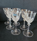 Cristal D'Arques Port Glasses 11.5cm, JG Durand FLORENCE Set of 6