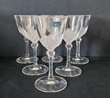 Cristal D'Arques Port Glasses 11.5cm, JG Durand FLORENCE Set of 6
