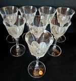 Cristal d'Arques JG Durand FLORENCE Wine Glasses (8), France