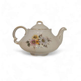 Vintage Ellgreave Wood And Sons Tea Pot Ironstone England Floral design