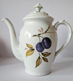 Vintage Royal Worcester Coffee/Tea Pot Evesham collection