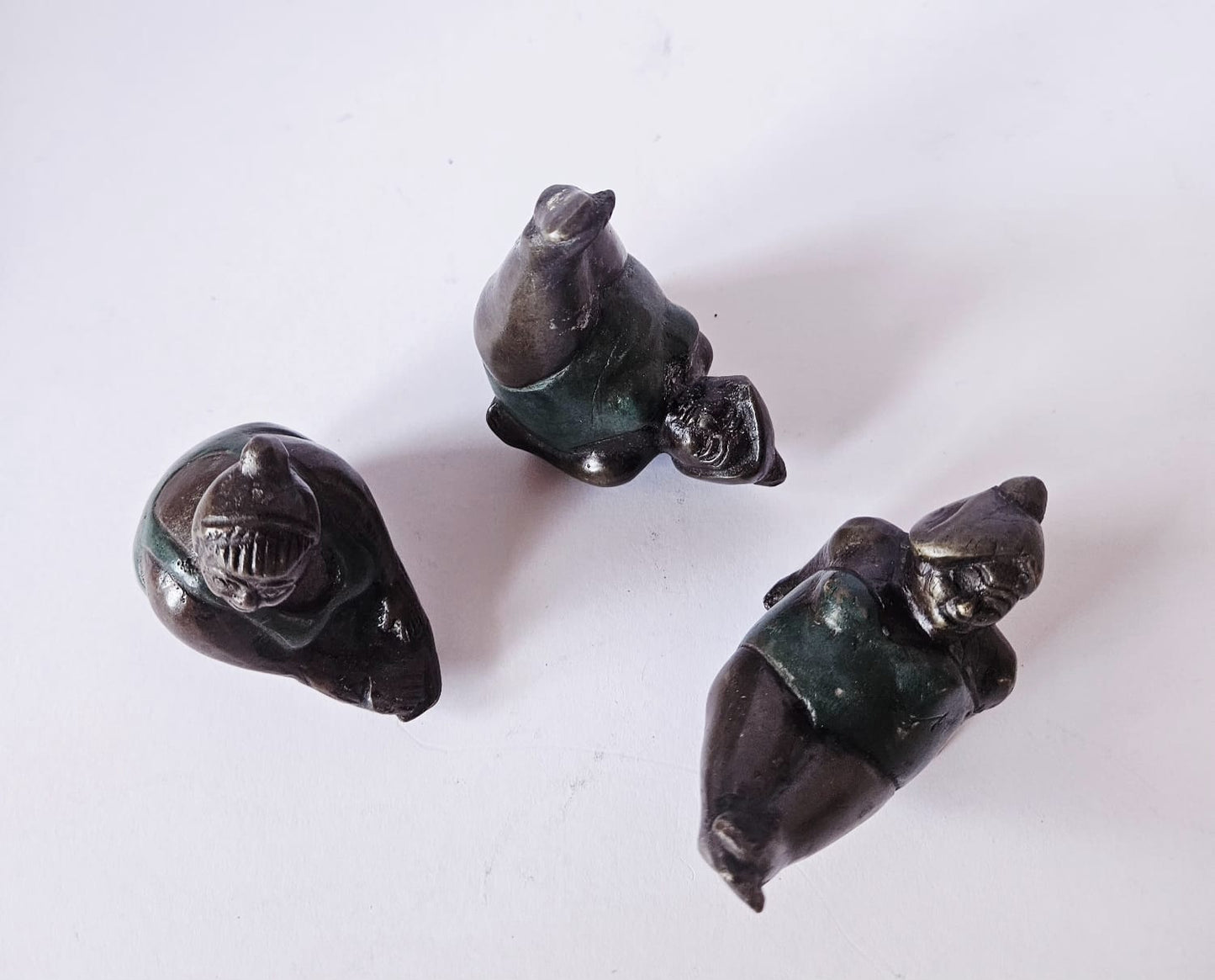 3 x Bronze Figurines Liz'es Fat Farm by Fernando Botero (reproductions)