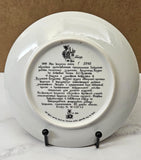 1989 Russian Collectors Plate: Palekh "The Golden Cockerel" Bradford Exchange