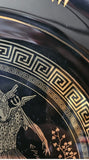 Greek Mythology Decorative Wall Hanging Plate With 24K Gold