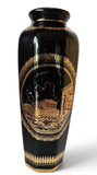 Vintage Spyropoulos Greece 24K Gold Vase Greek Mythology designs